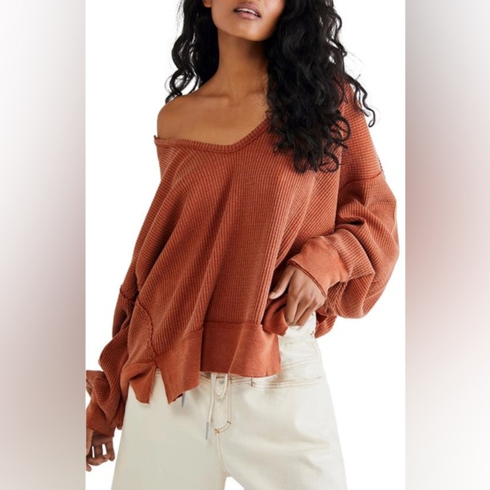 Two free people buttercup thermal bundle In FAIR condition 
Size XL
